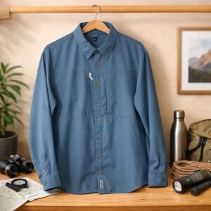 Patagonia Steel Gray/Blue Shirt
